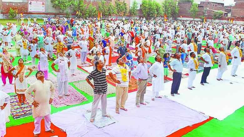 Yoga for health in the rainy season