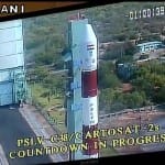 ISRO launch PSLV-C38 rocket