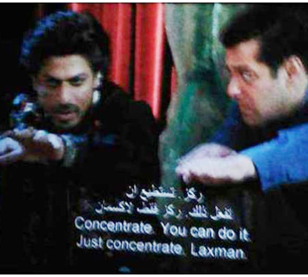 shahrukh khan photo leaked from salman khan film tubelight 