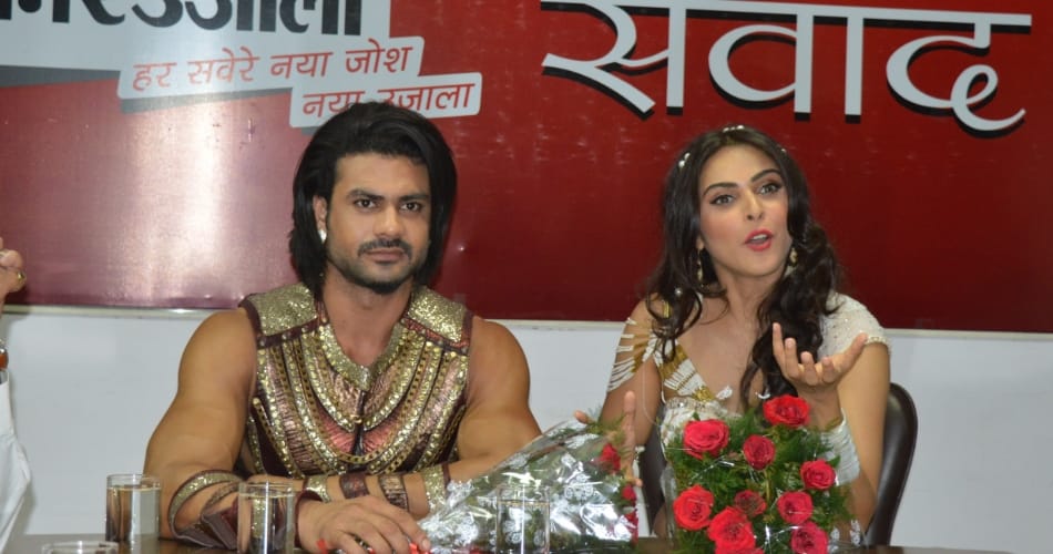 'Chandrakanta' Star Cast in chandigarh, serial promotion