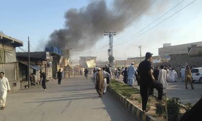explosions in pakistan's parachinar in kurram agency