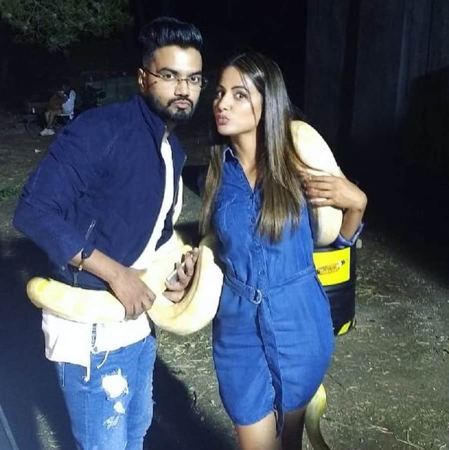 Hina Khan spending quality time with boyfriend Rocky Jaiswal in Dubai 