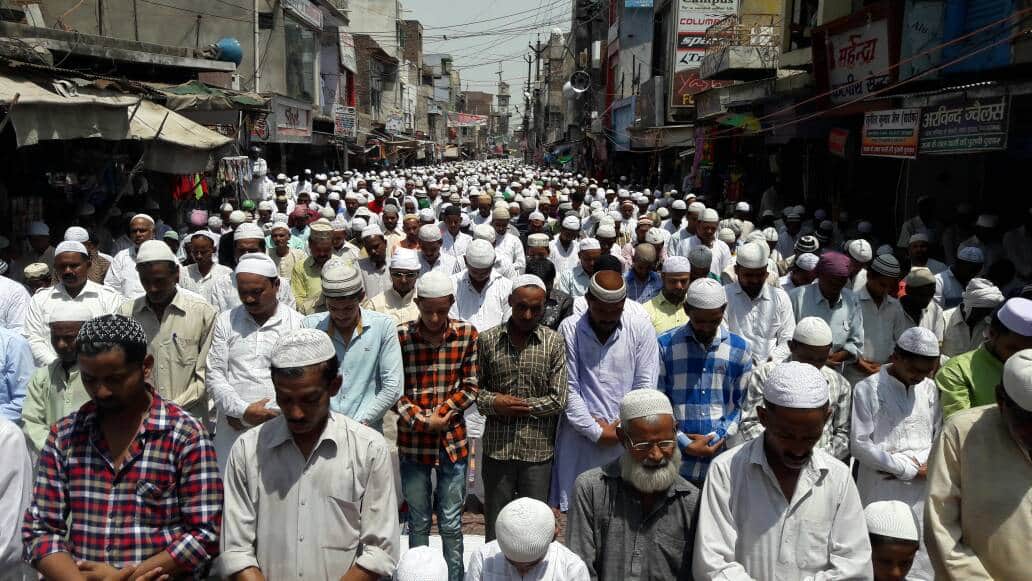 juma alvida namaz complete in agra and other near by district 