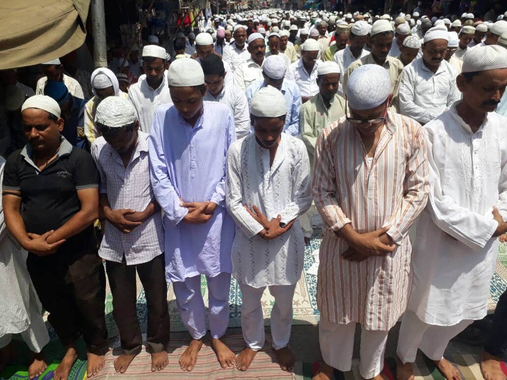 juma alvida namaz complete in agra and other near by district 