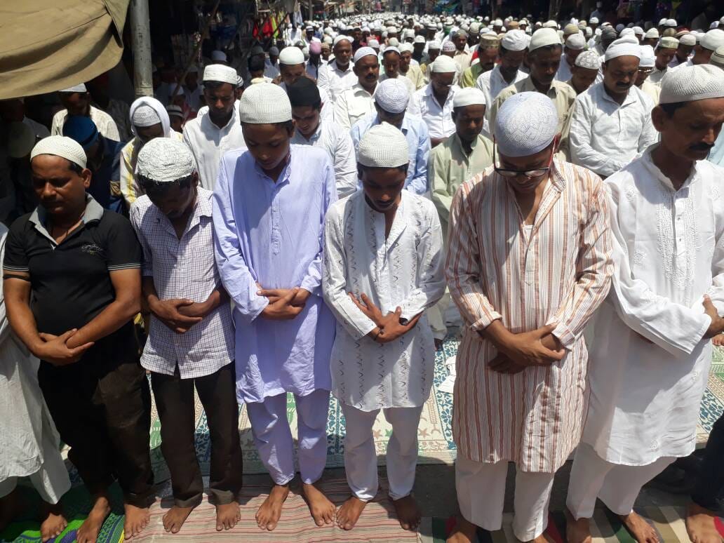 juma alvida namaz complete in agra and other near by district 