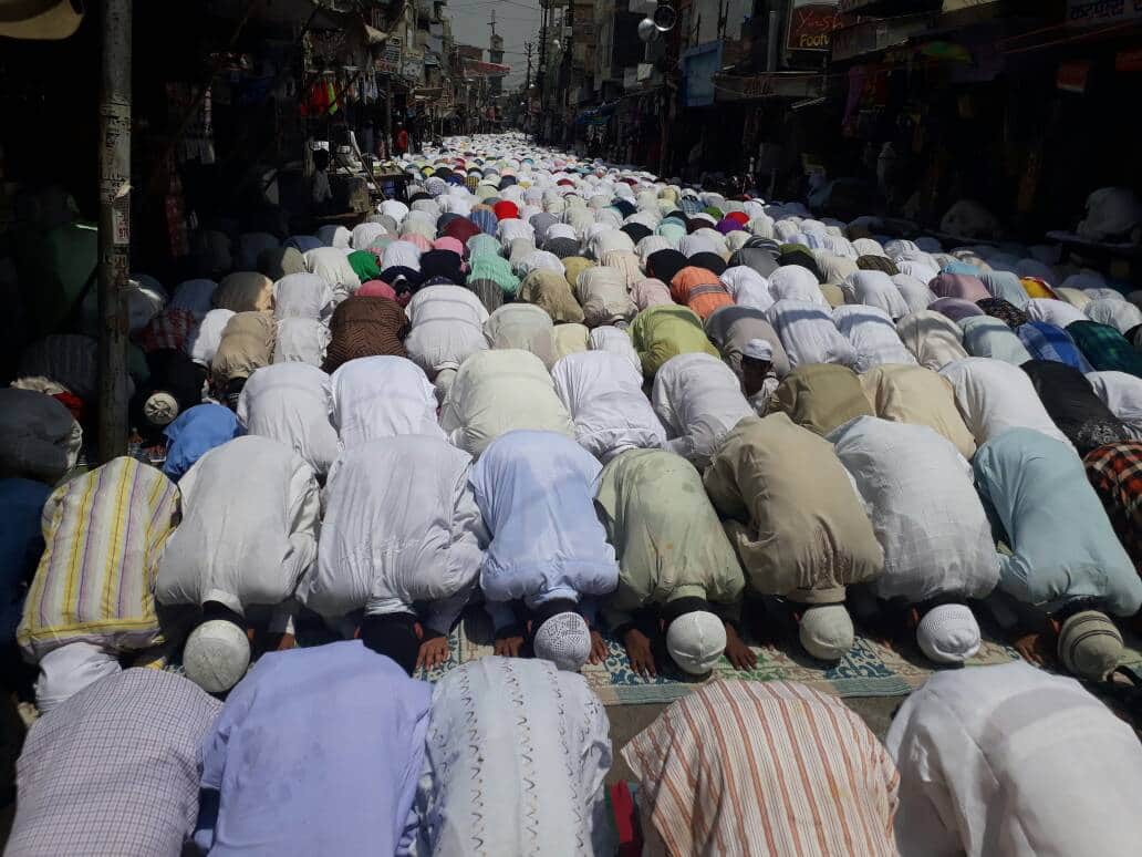 juma alvida namaz complete in agra and other near by district 
