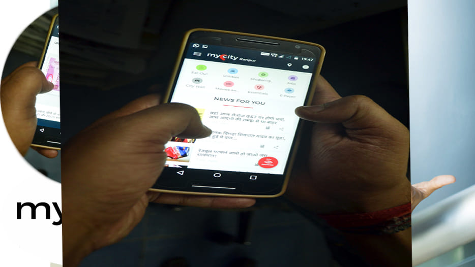 my city app performing very well in kanpur
