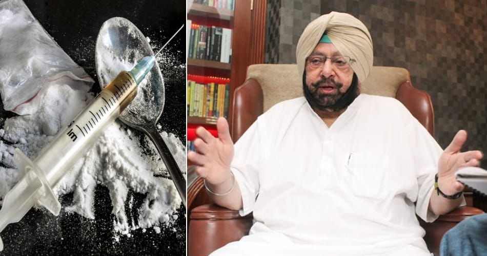 100 days of Captain amarinder singh government, drugs issue