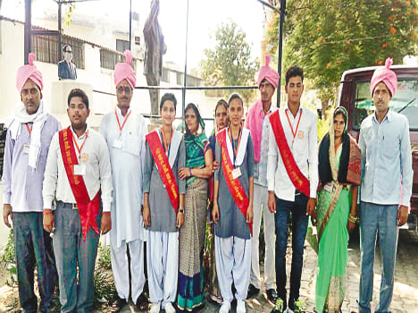 Four students were honored by CM