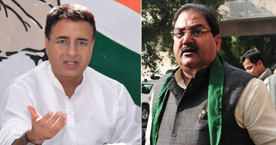 Randeep singh surjewala on Abhay chautala