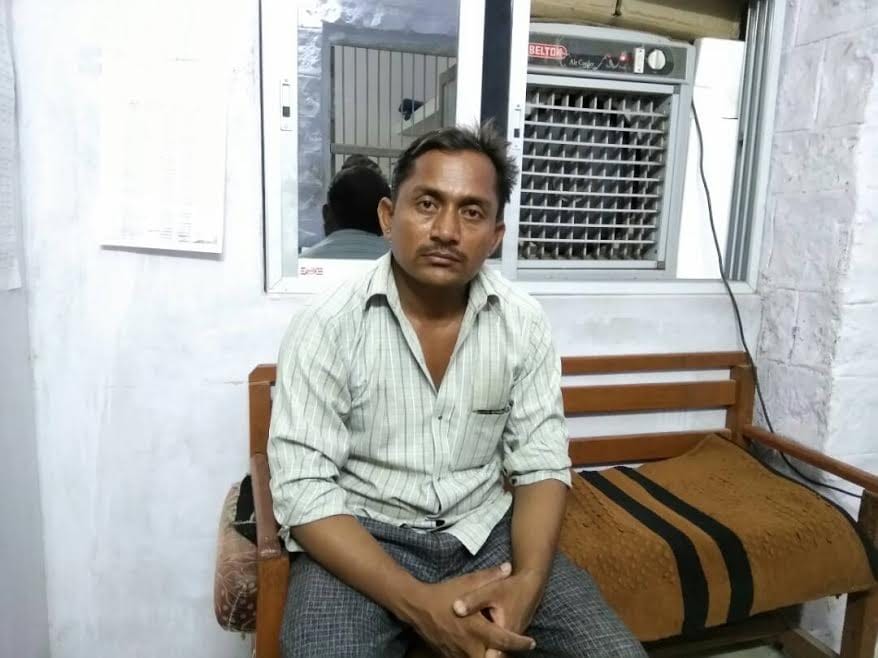 suspected man caught in barmer