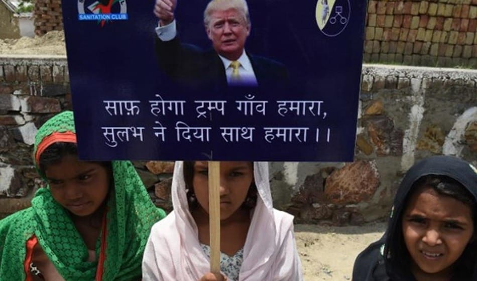 Toilet charity names Haryana village after us president Donald Trump  