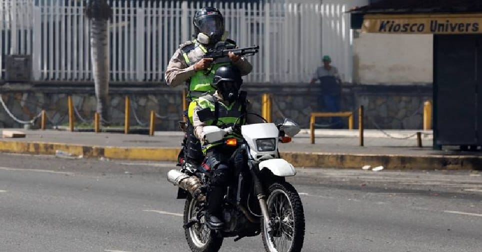 one killed in Venezuelan troops firing on protesters at airbase