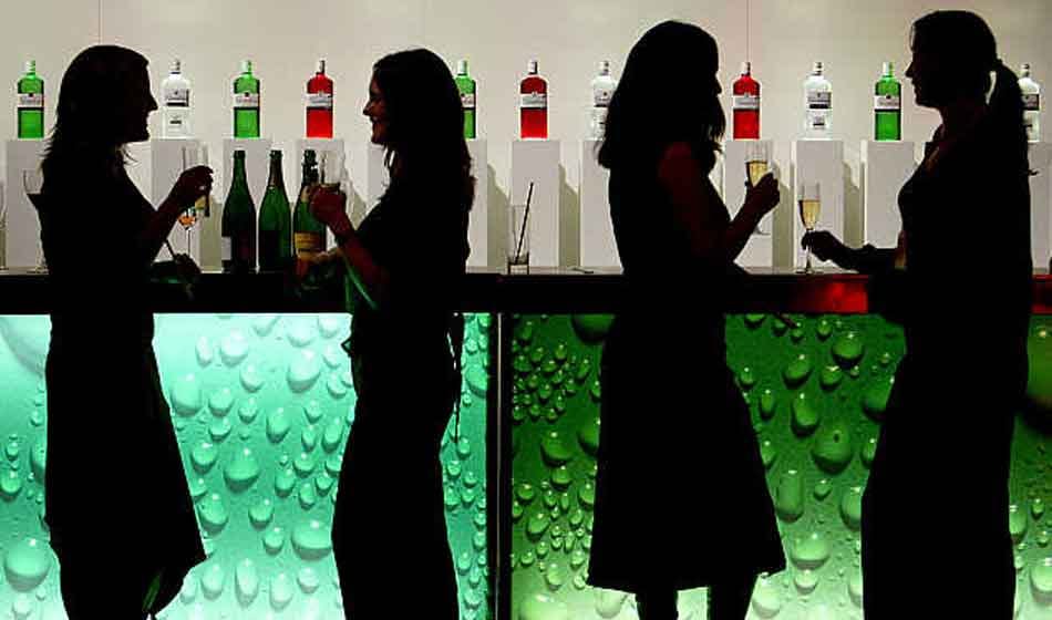 when a girl buy alcohol from a wine shop she gets stares and comments for free