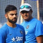 अनिल कुंबले और विराट कोहली
