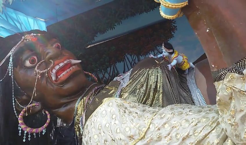 these four temple where people worship asur in india