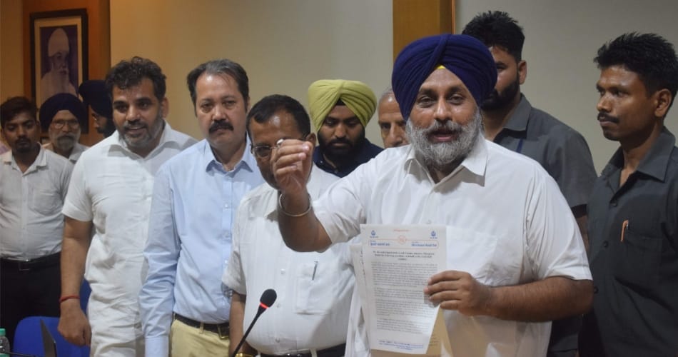 Sulhbir singh badal on Punjab assembly session