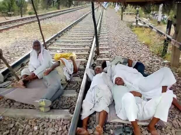 many train schedule disturbed due to jat agitation