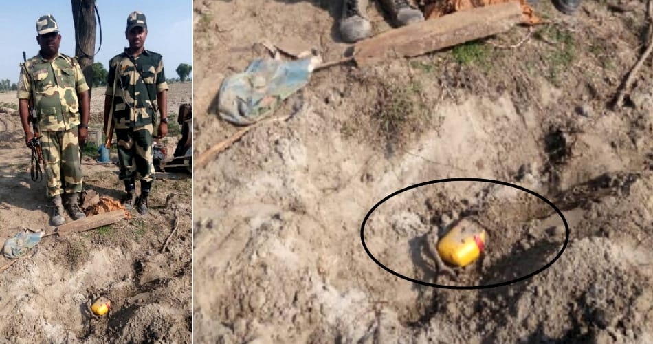 Smuggler on the border, police caught 1 kg heroin