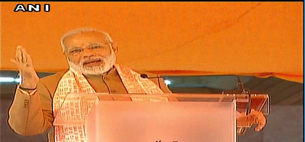 India is fast moving ahead, and is touching new heights in many fields: PM Modi