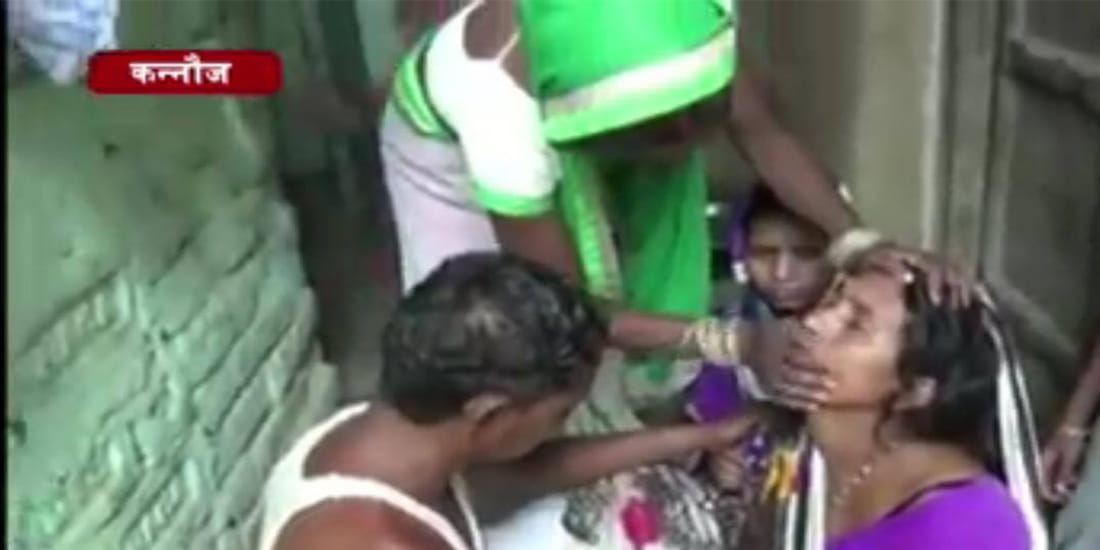 newly married woman beaten and getting out of the house by husband due to dowry 