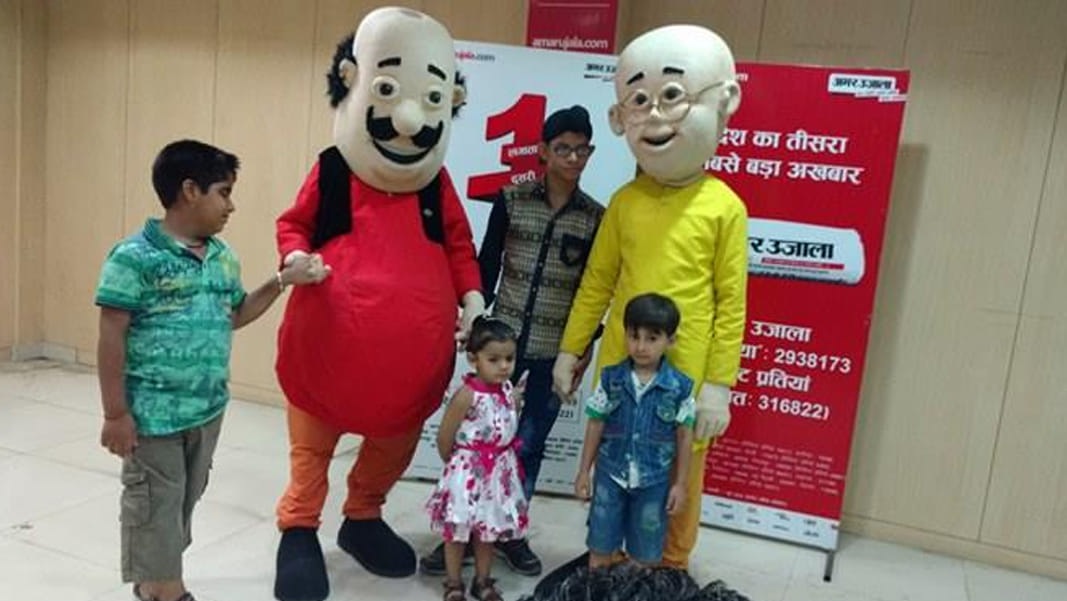 motu patlu cartoon in kanpur today