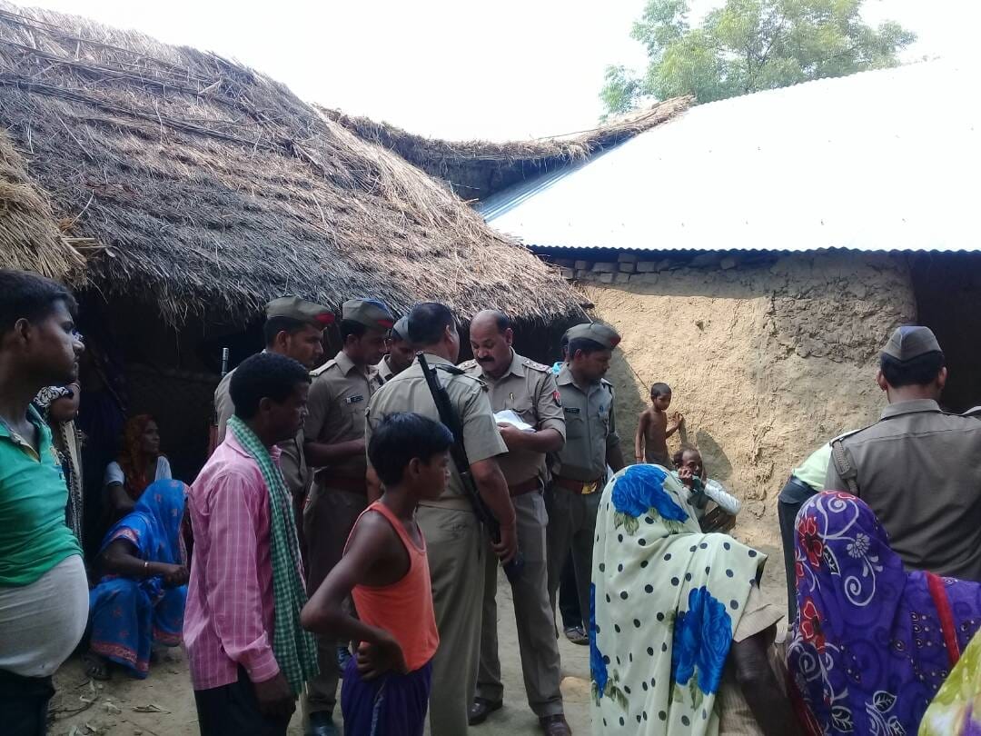 mother and son murdered in barabanki.