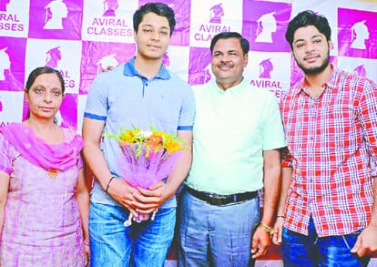 neet 2017 state topper Hrithik made Hatrick