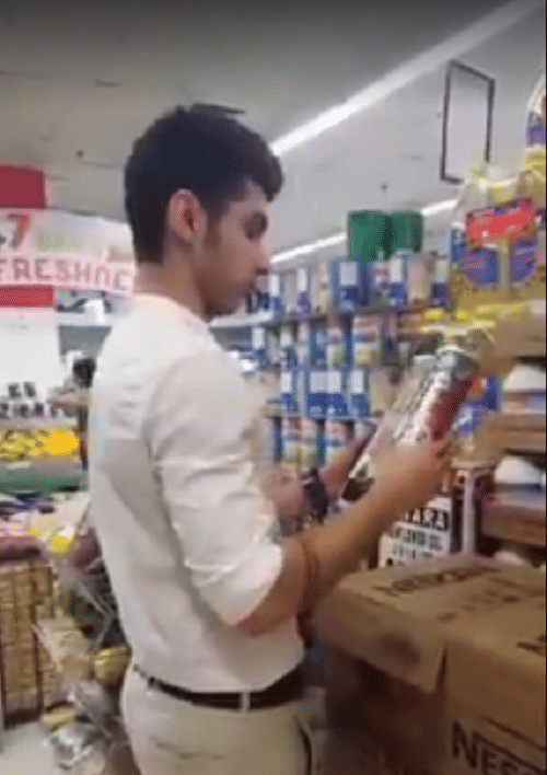 Dubai girl annoys best friend with pun and PJs at supermarket and the video is going viral