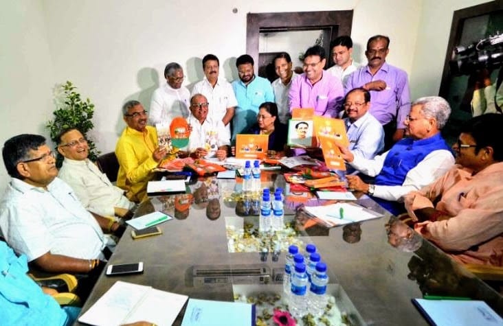 bjp core committee meeting in rajasthan  