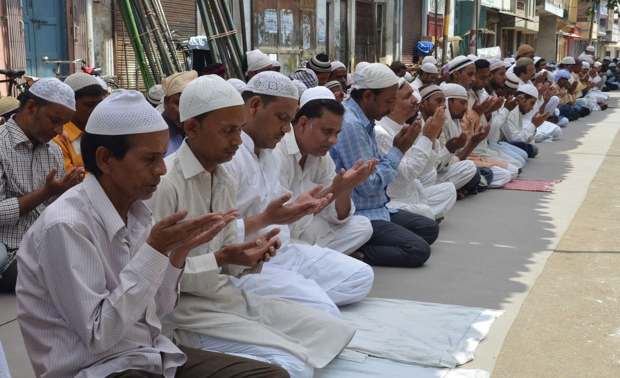 Good luck by praying for peace