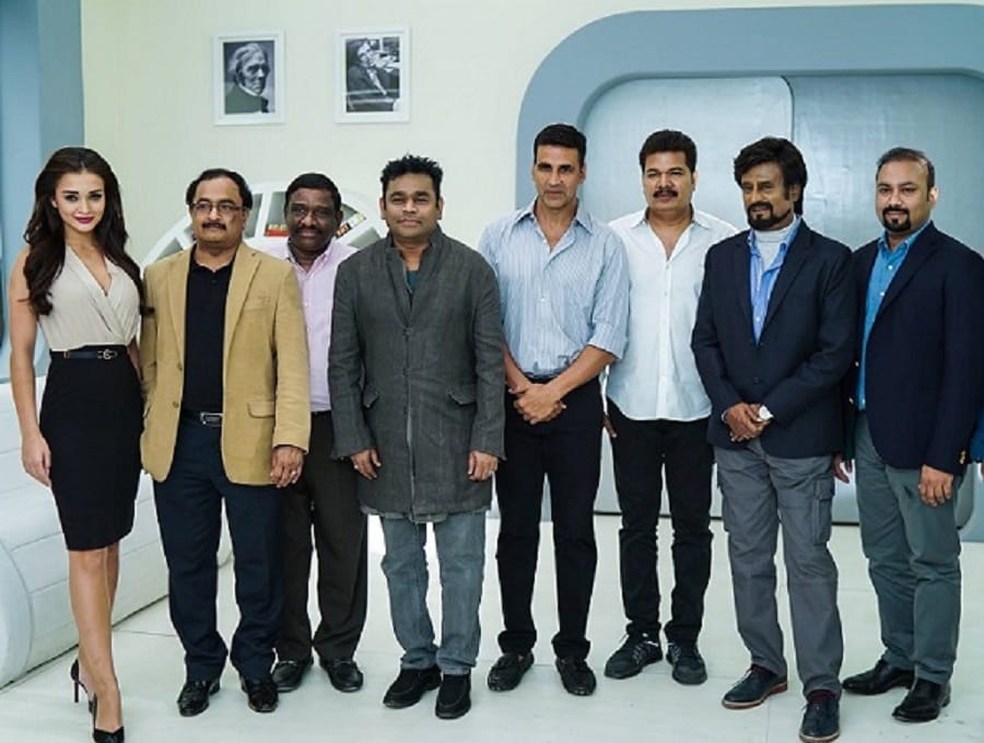 Rajinikanth and Akshay Kuma to take over Hollywood with a hot air balloon to promote 2.0