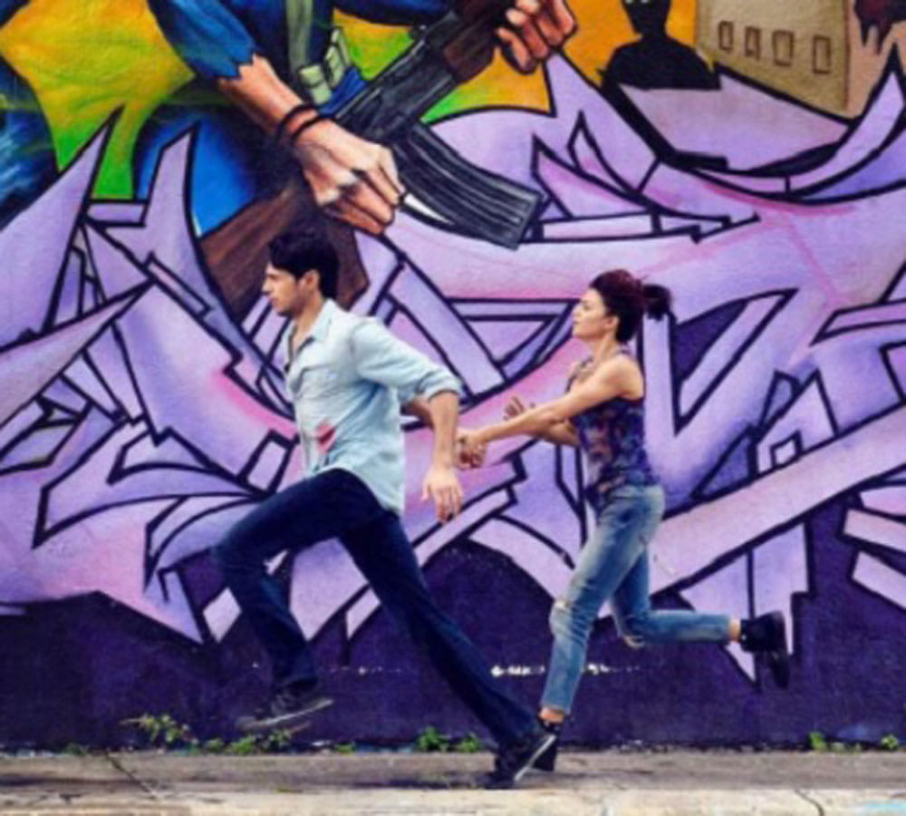 Sidharth Malhotra and Jacqueline Fernandez film a gentleman poster released
