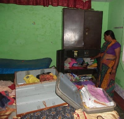 Theft in a farmer's house