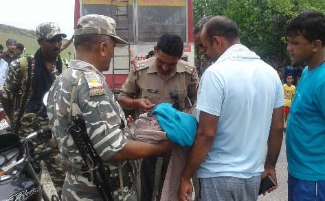 Three kilograms of charas found under the roadways bus seat