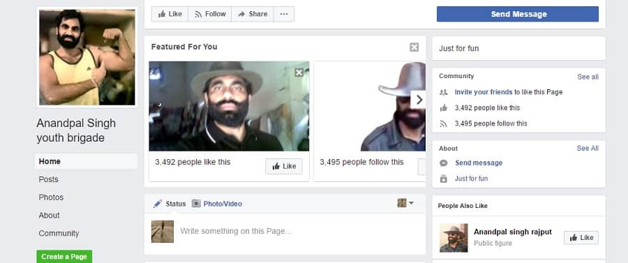 gangster anandpal singh was expert in disguise his face 