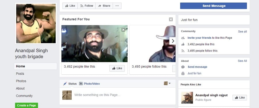 gangster anandpal singh was expert in disguise his face 