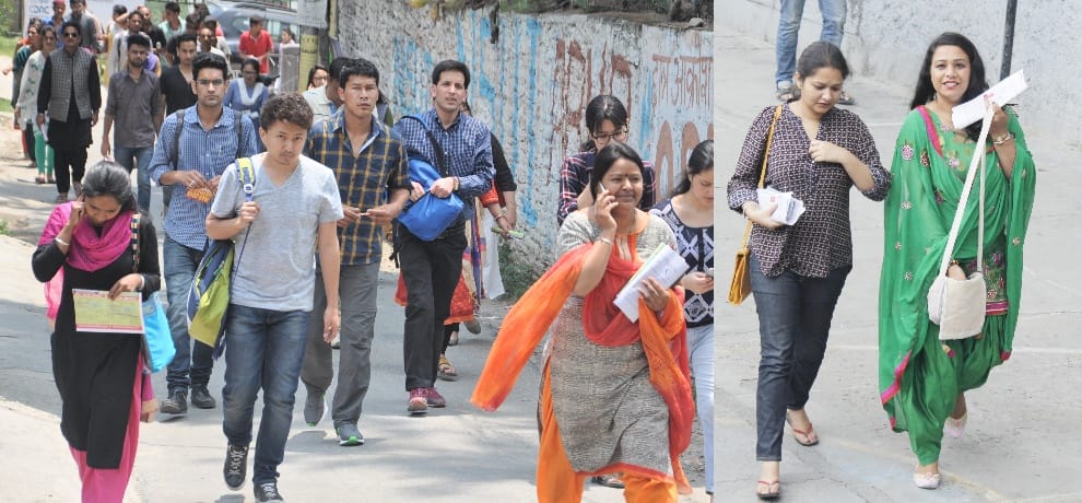 Twenty thousand candidates appeared in Himachal Pradesh Administrative Service Prelims Exam