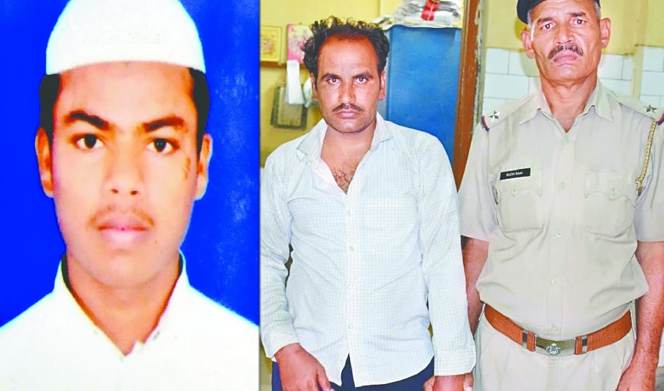 old man whom Junaid had given the seat, stabbed him first in train lynching