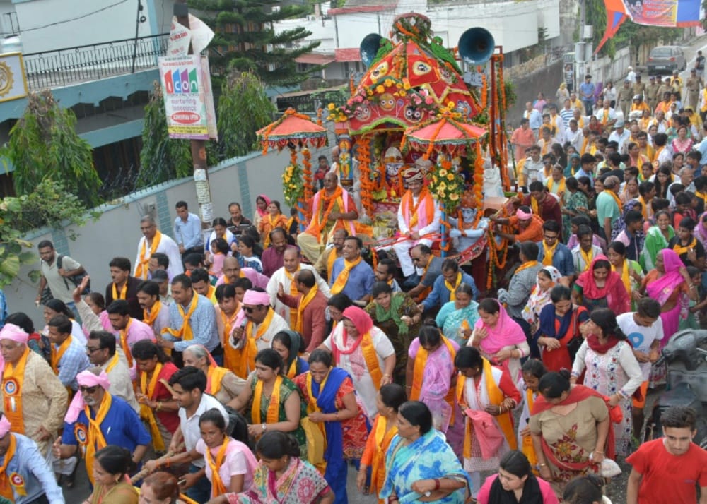 Lord Jagannath reached home in dehradun
