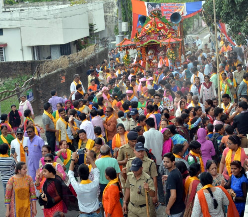 Lord Jagannath reached home in dehradun