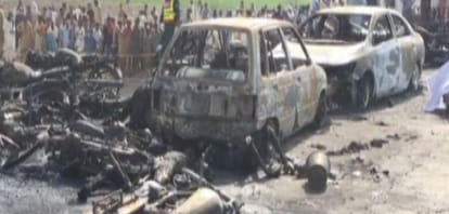 around 148 died after an oil tanker catches fire in Bahawalpur city of Pakistan's Punjab