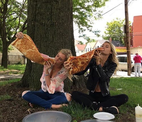 Pizza Barn in Yonkers at New York is baking 24-inch pizza and Instagram is loving it