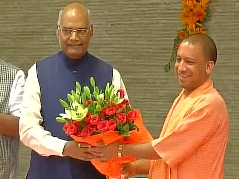 ramnath kovind in Lucknow.