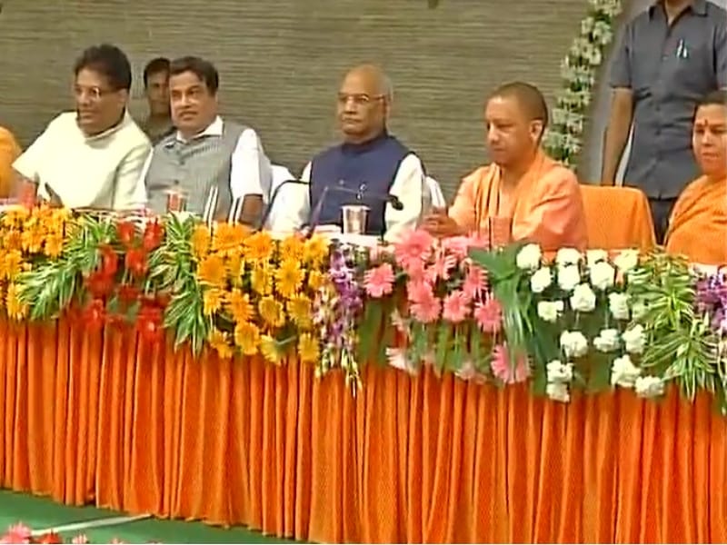 ramnath kovind in Lucknow.
