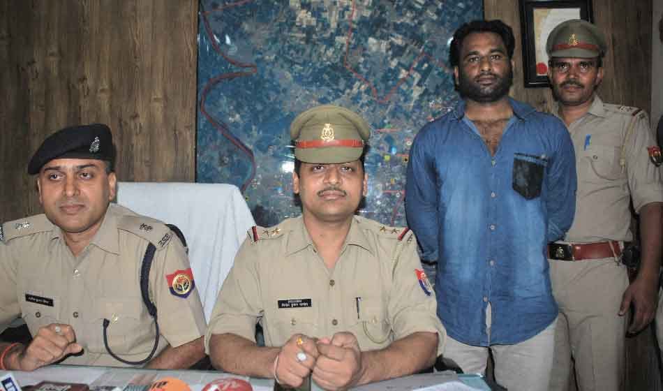 criminal said in press conference that i will murder ten people coming out of jail in ghaziabad