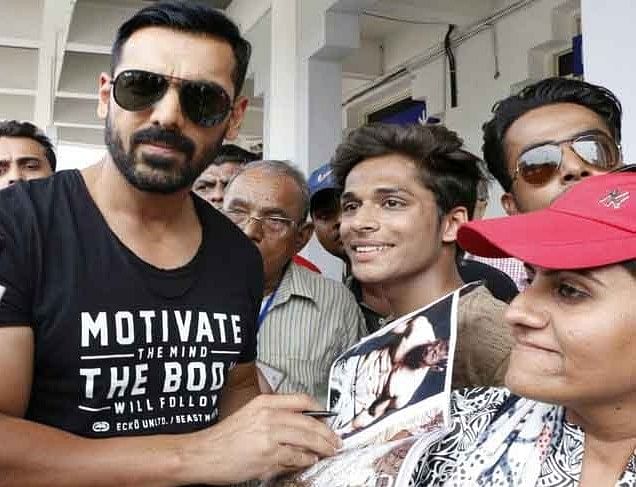 शूटिंग के लिए बॉलीवुड स्टार जॉन अब्राहम पहुंचे जोधपुर-Bollywood star John Abraham reached Jodhpur for shooting