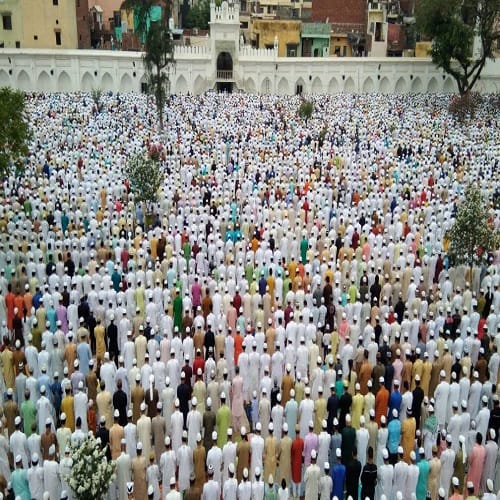 Eid appearing from morning in West UP, see Live Photos