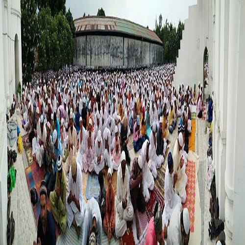 Eid appearing from morning in West UP, see Live Photos