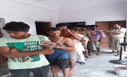 Attack on the police for the robbery, ruckus